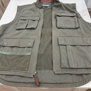 Structure USA Utility Supply M99.04.200 Green Military Style Vest